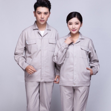 浅银灰秋季工作服AC04-2