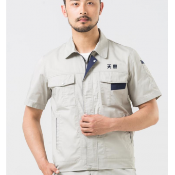 粮库夏季工作服