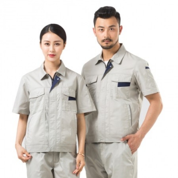 夏季工作服短袖AD021