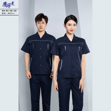 夏季短袖工作服AD223-4