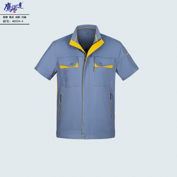 夏季短袖工作服AD224-4