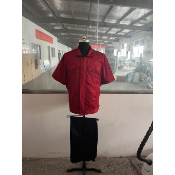 河南驻市公路夏季短袖工作服