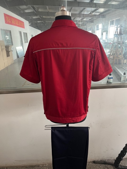 河南驻市公路夏季短袖工作服(图4)